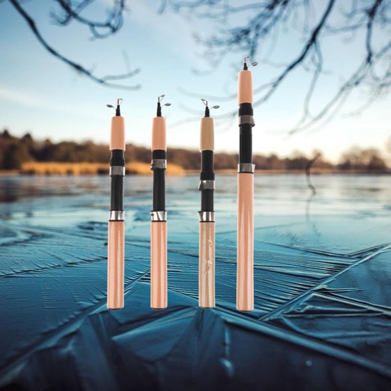 คันเบ็ดตกปลาน้ำแข็งฤดูหนาวแบบน - Fishing Rod Ice บทวิจารณ์และราคา