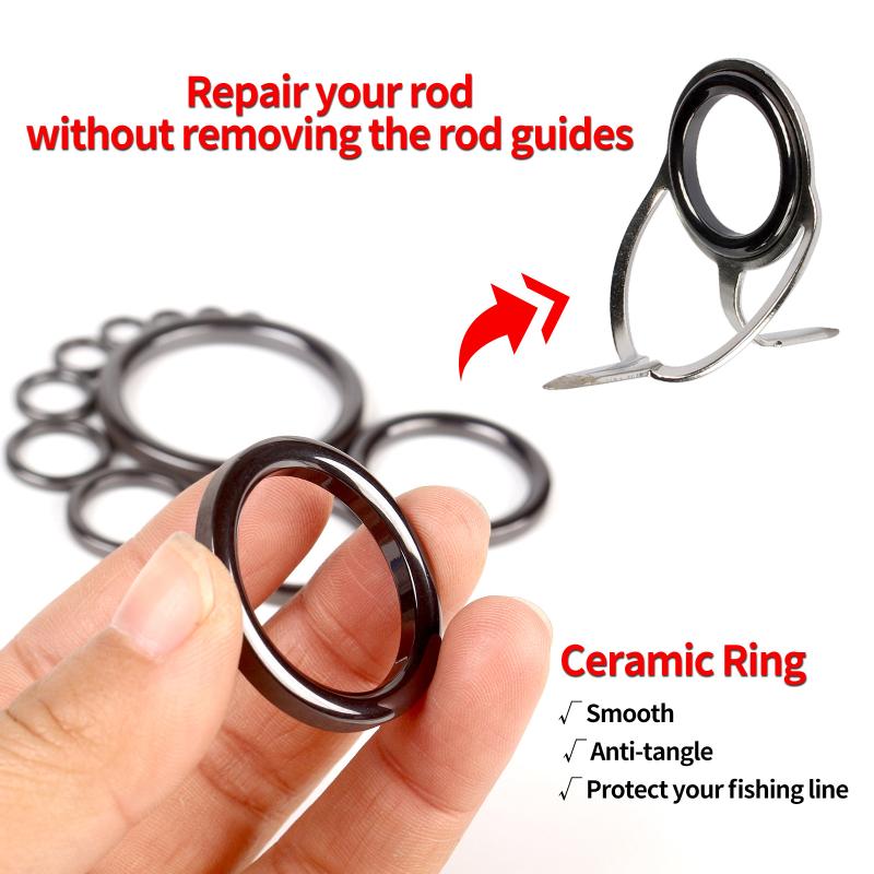 ชุดซ่อมคันเบ็ดที่เชื่อถือได้;  - Fishing Rod Repair Kit บทวิจารณ์และราคา