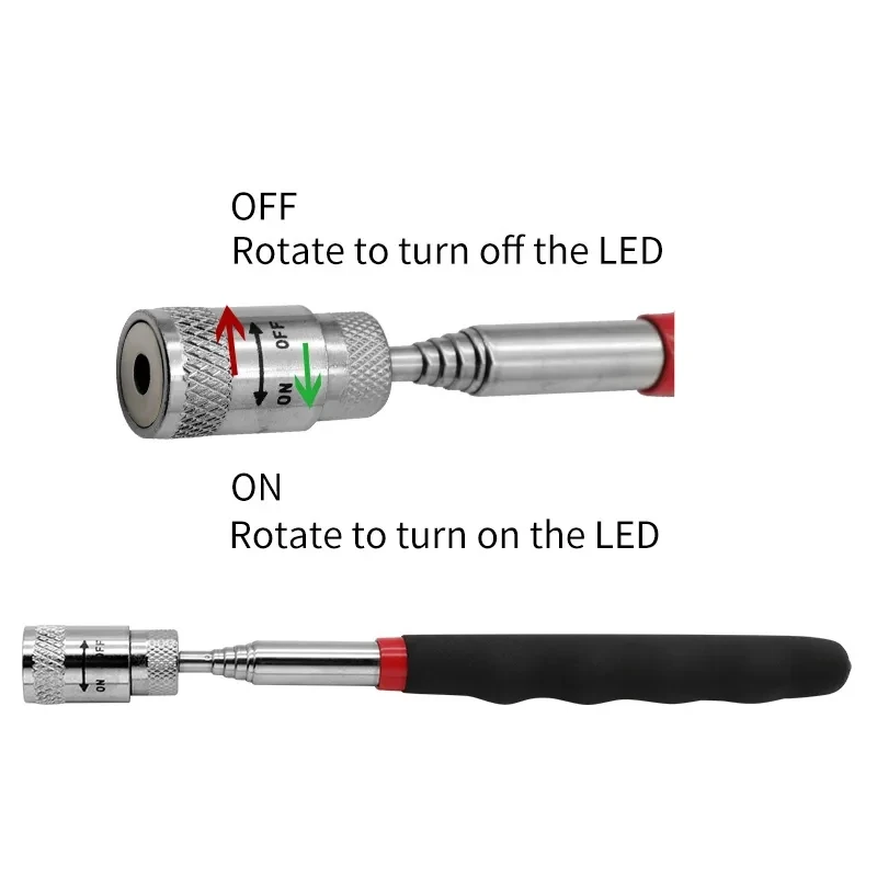 Telescopic Magnetic ปากกาขยาย  - Fishing Rod Travel บทวิจารณ์และราคา