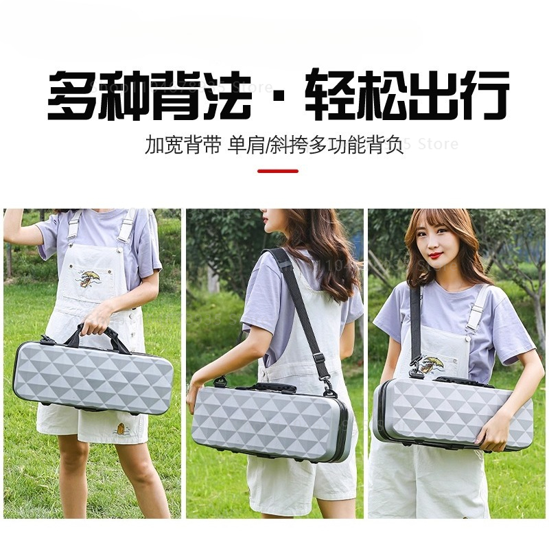 กล่องใส่คันเบ็ดแบบแข็งขนาดเล็ก - Fishing Rod Ice บทวิจารณ์และราคา