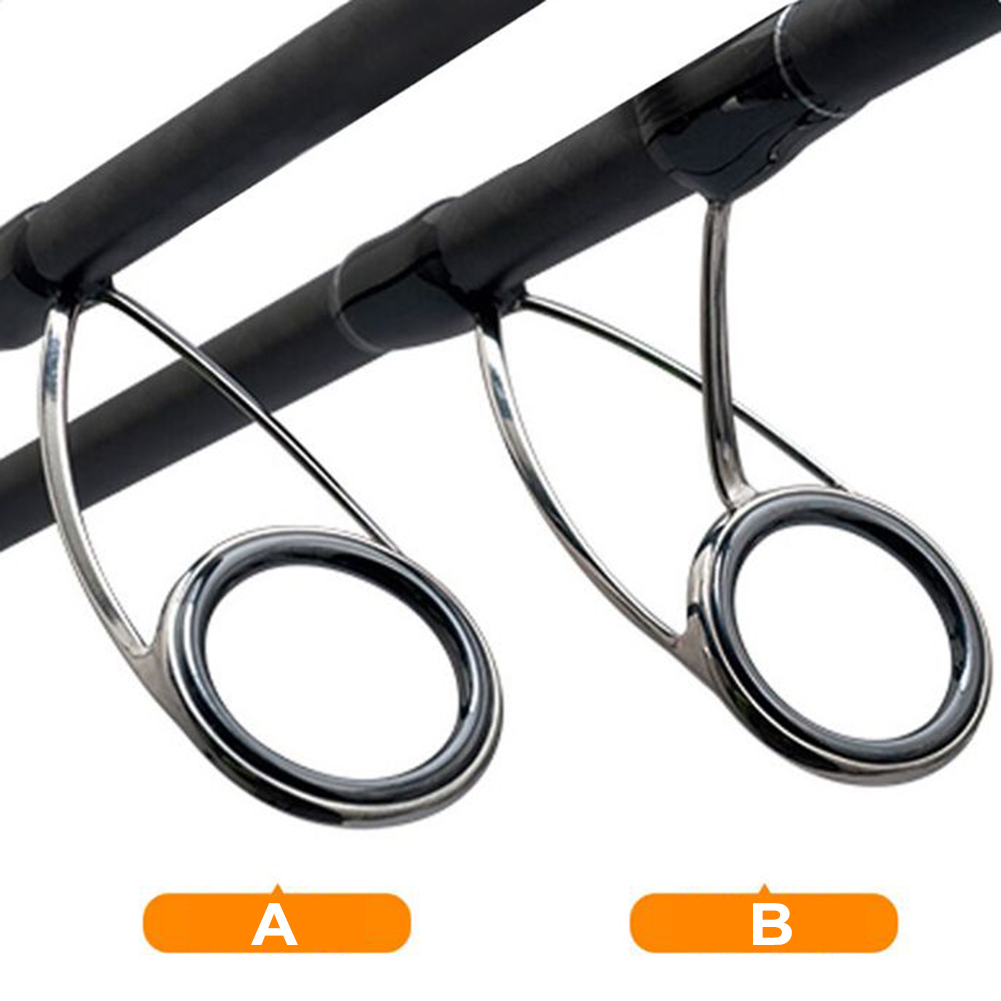 9ชิ้นชิ้นชิ้นชิ้นเบ็ดตกปลาไกด์ - Fishing Rod Repair Kit บทวิจารณ์และราคา