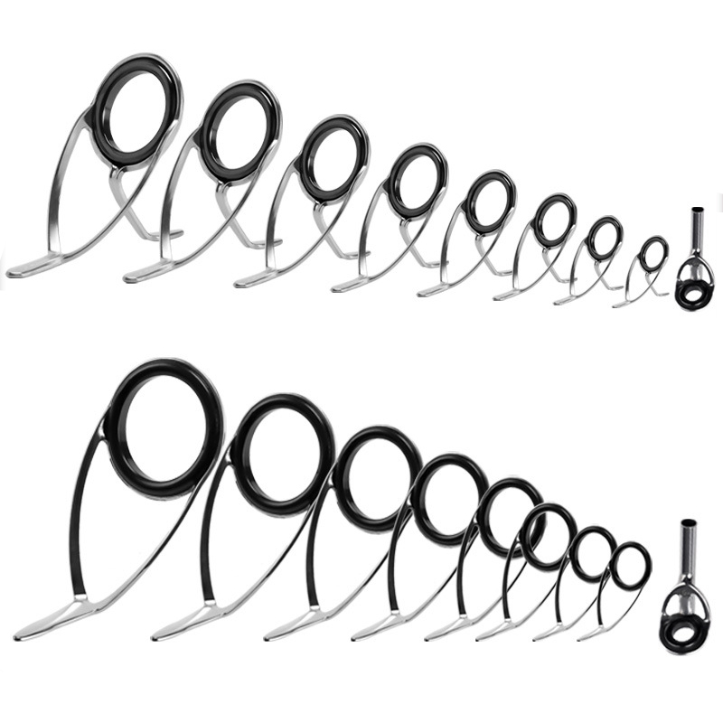 ชุดซ่อมห่วงนำทางเบ็ดตกปลา9ชิ้น - Fishing Rod Spinning บทวิจารณ์และราคา
